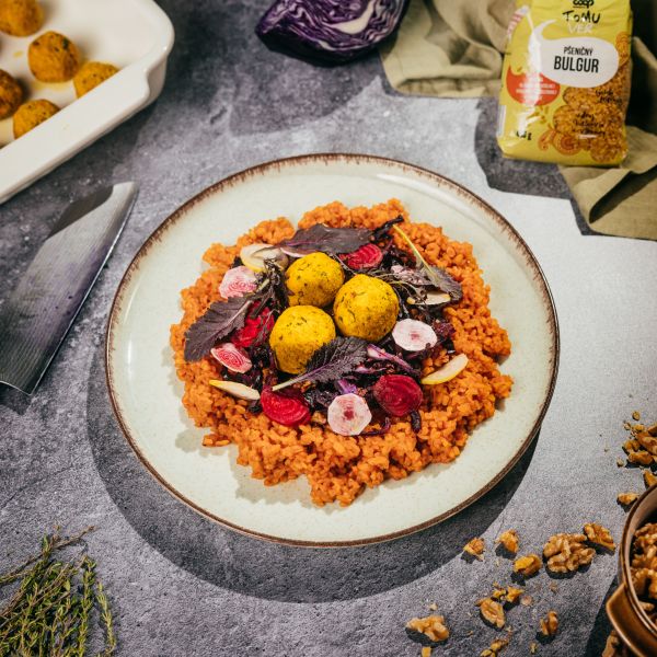 ŠOŠOVICOVÉ GUĽÔČKY S KAPUSTOU 