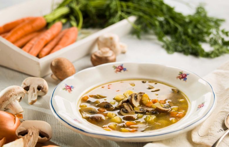 Recept → Hríbová polievka Recept → Hríbová polievka