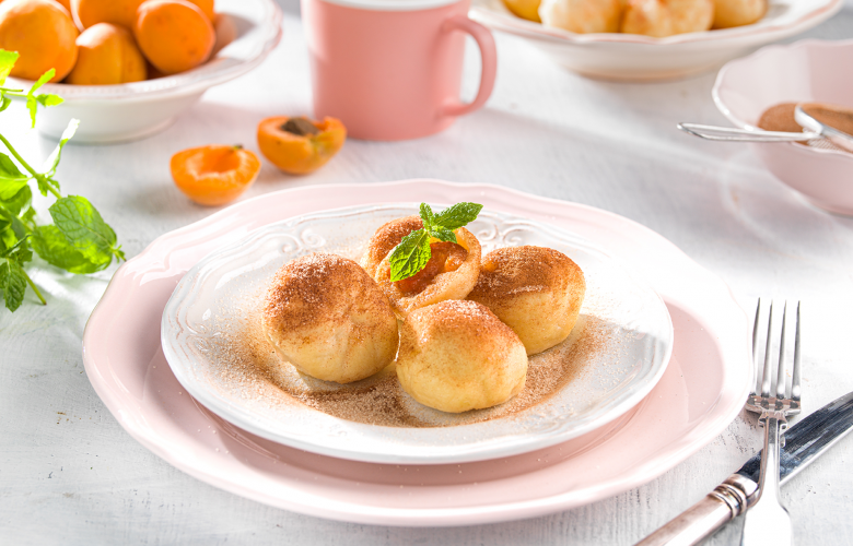 Recept → Ovocné knedličky Recept → Ovocné knedličky