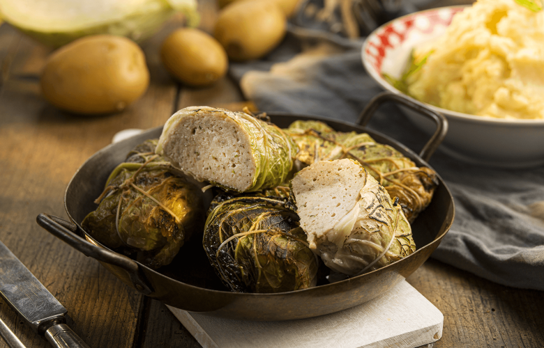 Recept → Kapustové závitky plnené mäsom Recept → Kapustové závitky plnené mäsom