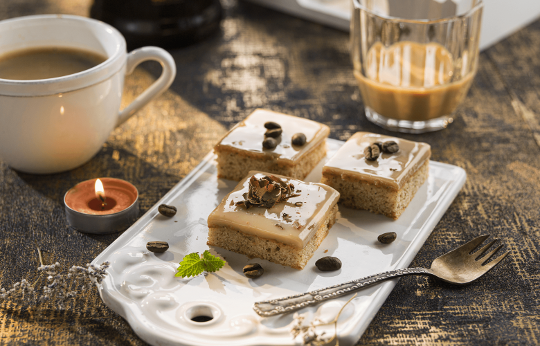 Recept → Kávové kocky s krémom Recept → Kávové kocky s krémom