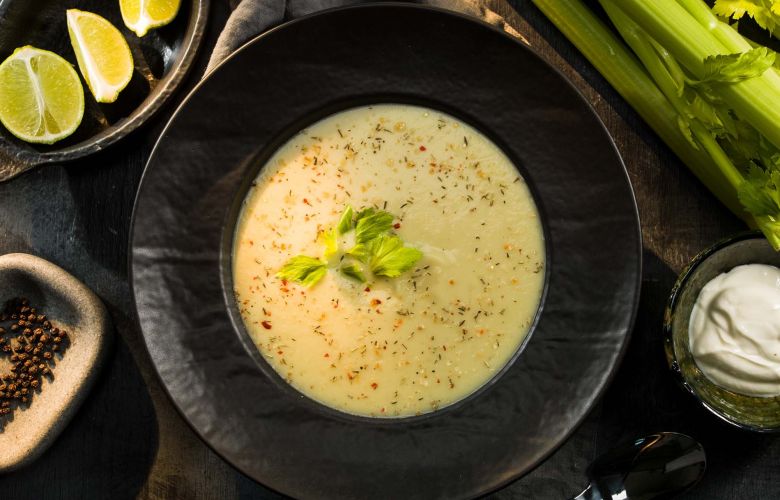 Recept → Jarná zelerová polievka Recept → Jarná zelerová polievka