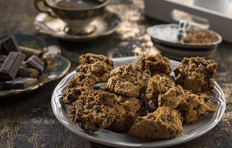 Recept → Tekvicové keksíky s čokoládou Recept → Tekvicové keksíky s čokoládou