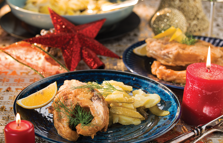 Recept → Vyprážaný kapor z Malohontu Recept → Vyprážaný kapor z Malohontu