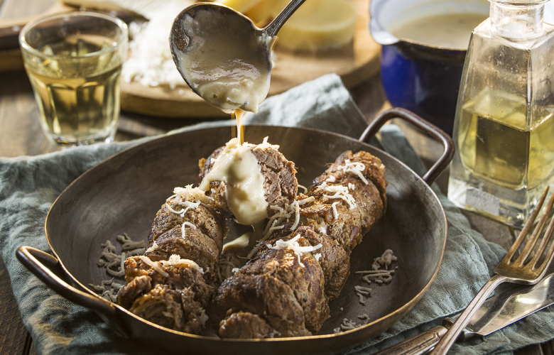 Recept → Hovädzina s chrenom Recept → Hovädzina s chrenom