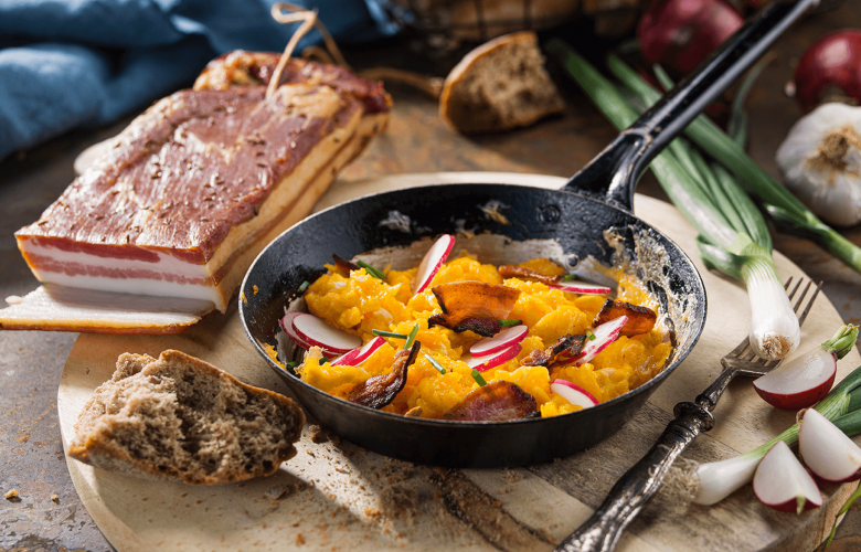 Recept → Reďkovková praženica Recept → Reďkovková praženica