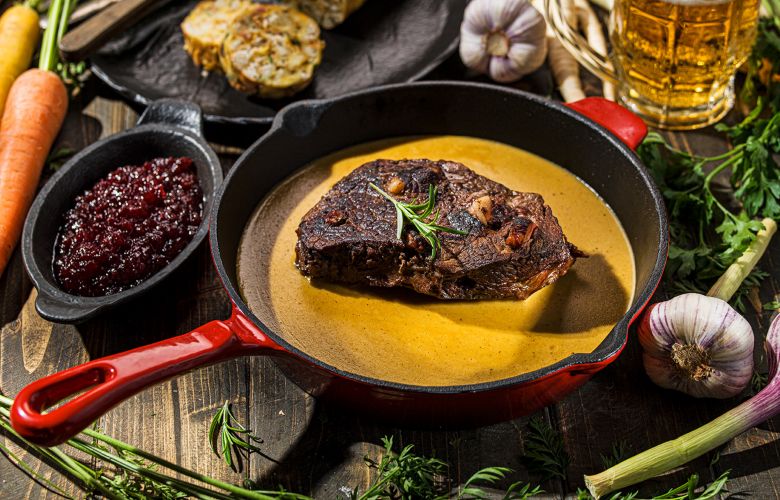 Recept → Poľovnícka hovädzina Recept → Poľovnícka hovädzina