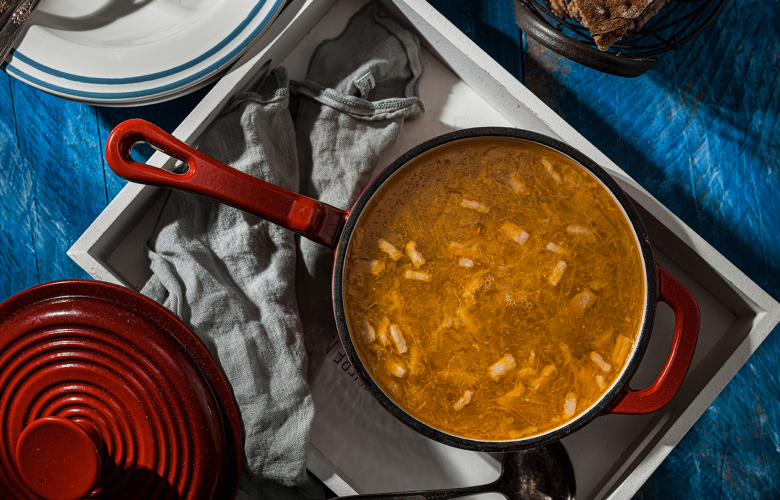 Recept → Kapustová polievka s údeným bôčikom Recept → Kapustová polievka s údeným bôčikom