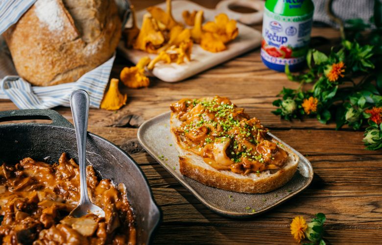 Recept → NÁTIERKA Z DUSENÝCH HÚB Recept → NÁTIERKA Z DUSENÝCH HÚB