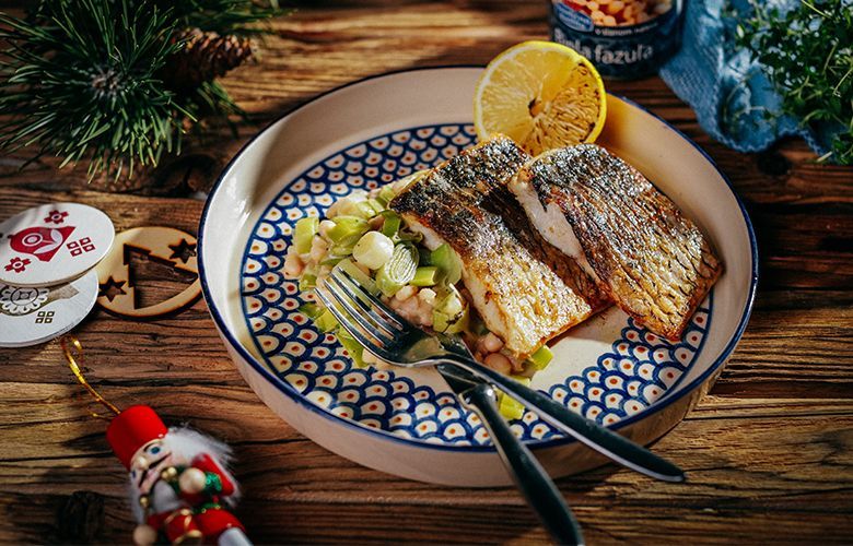 Recept → Kapor s pórom a fazuľkou Recept → Kapor s pórom a fazuľkou