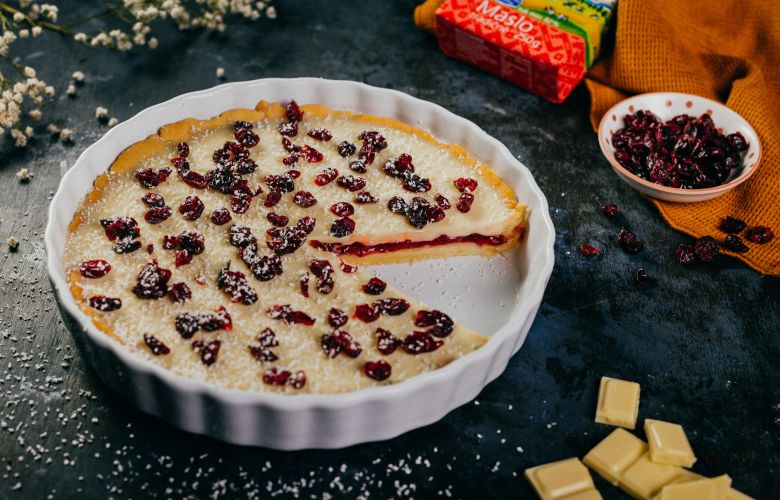 Recept → TORTA S BRUSNICAMI A BIELOU ČOKOLÁDOU Recept → TORTA S BRUSNICAMI A BIELOU ČOKOLÁDOU