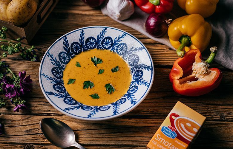 Recept → POLIEVKA Z PEČENEJ PAPRIKY Recept → POLIEVKA Z PEČENEJ PAPRIKY
