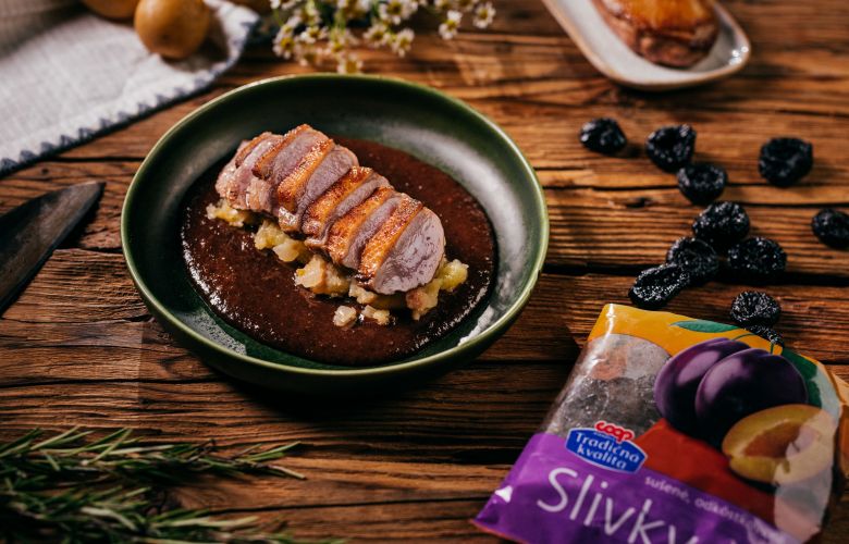 Recept → KAČACIE PRSIA SO SLIVKOVOU OMÁČKOU Recept → KAČACIE PRSIA SO SLIVKOVOU OMÁČKOU