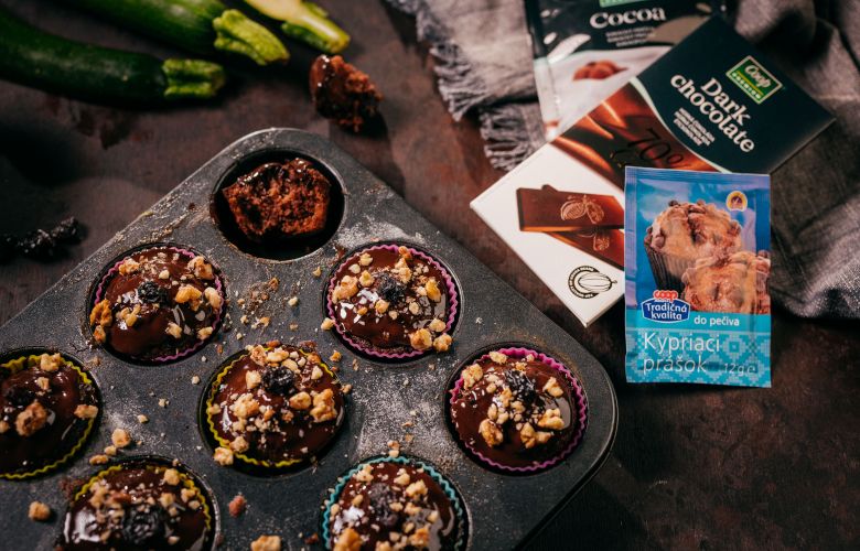 Recept → CUKETOVO-ČOKOLÁDOVÉ KOŠÍČKY Recept → CUKETOVO-ČOKOLÁDOVÉ KOŠÍČKY