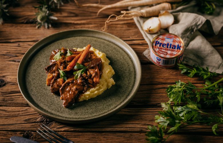Recept → ROŠTENKA Z DANIELA NA ČERVENOM VÍNE Recept → ROŠTENKA Z DANIELA NA ČERVENOM VÍNE