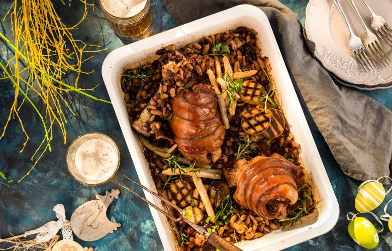 Recept → Pečené jahňacie kolienko Recept → Pečené jahňacie kolienko