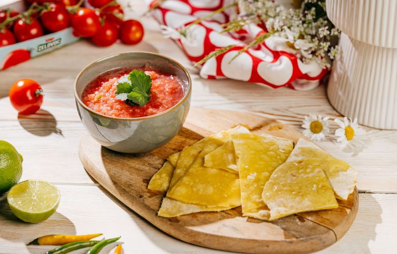 Recept → PARADAJKOVÁ SALSA A TACOS Recept → PARADAJKOVÁ SALSA A TACOS