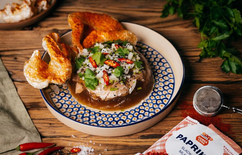 Recept → PHO HUSPENINA A CHIPS Z BRAVČOVEJ KOŽE Recept → PHO HUSPENINA A CHIPS Z BRAVČOVEJ KOŽE