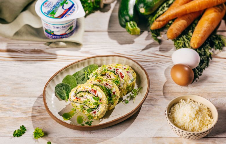 Recept → CUKETOVO-MRKVOVÁ ROLÁDA Recept → CUKETOVO-MRKVOVÁ ROLÁDA