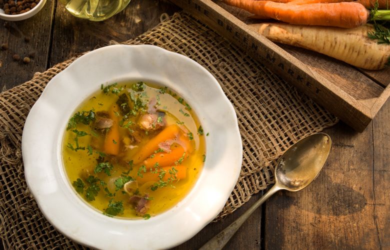 Recept → Nedeľný slepačí vývar